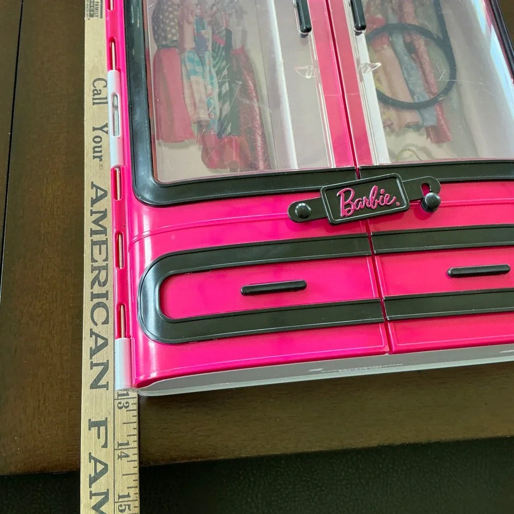 Barbie Fashionistas Ultimate Closet Pink‎ Portable Storage Case DMT57 Accessory